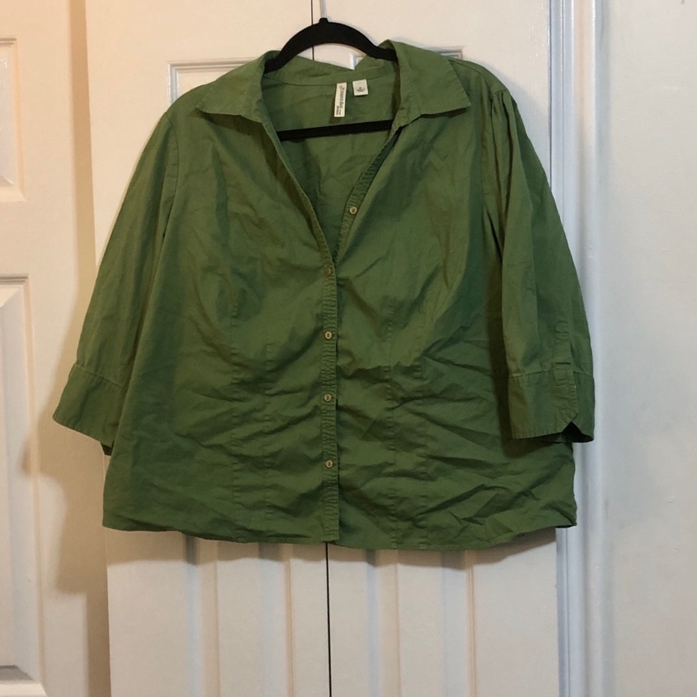 1X button up shirt